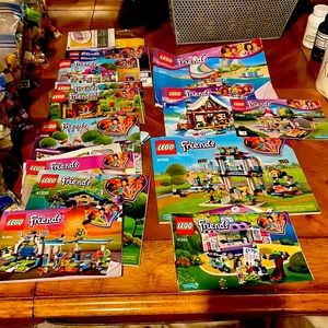 Misc. LEGO sets (friends, Harry Potter, etc) and Lego book